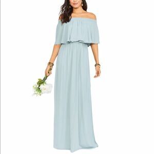 Show Me‎ Your Mumu Hacienda Maxi Dress Sage XXS